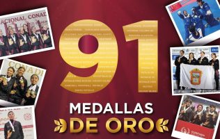 Llega Edomex a 91 oros en la Olimpiada Nacional