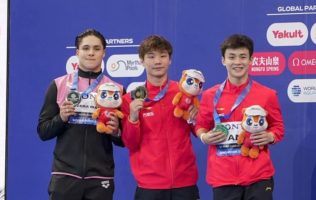 Logra Osmar Olvera segunda plata en el Mundial de Deportes Acuáticos