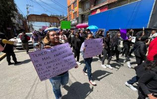 Marchan por el feminicidio de Natalia en Xonacatlán