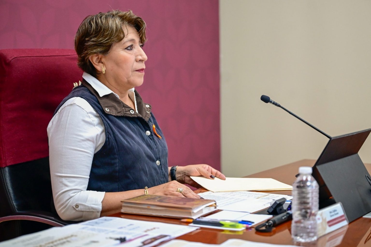 Mejora Delfina Gómez percepción de seguridad en Edomex - Quadratín Edomex