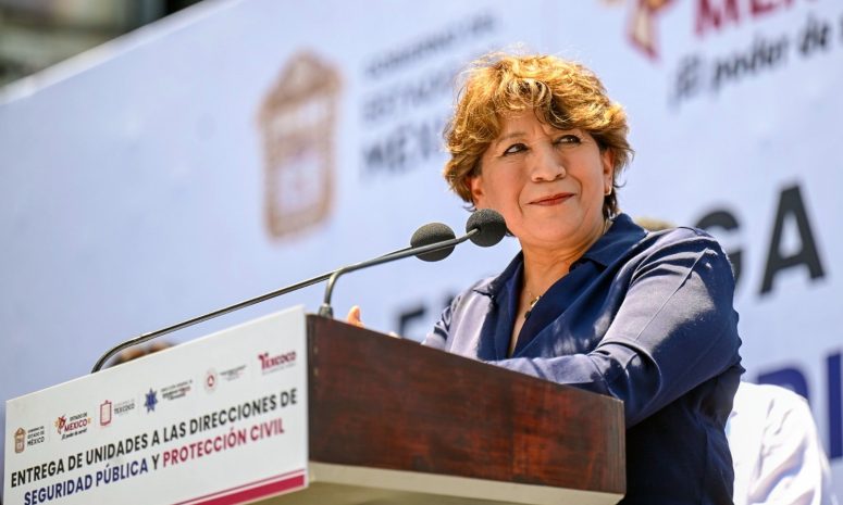 Mejora Delfina Gómez percepción de seguridad en Edomex