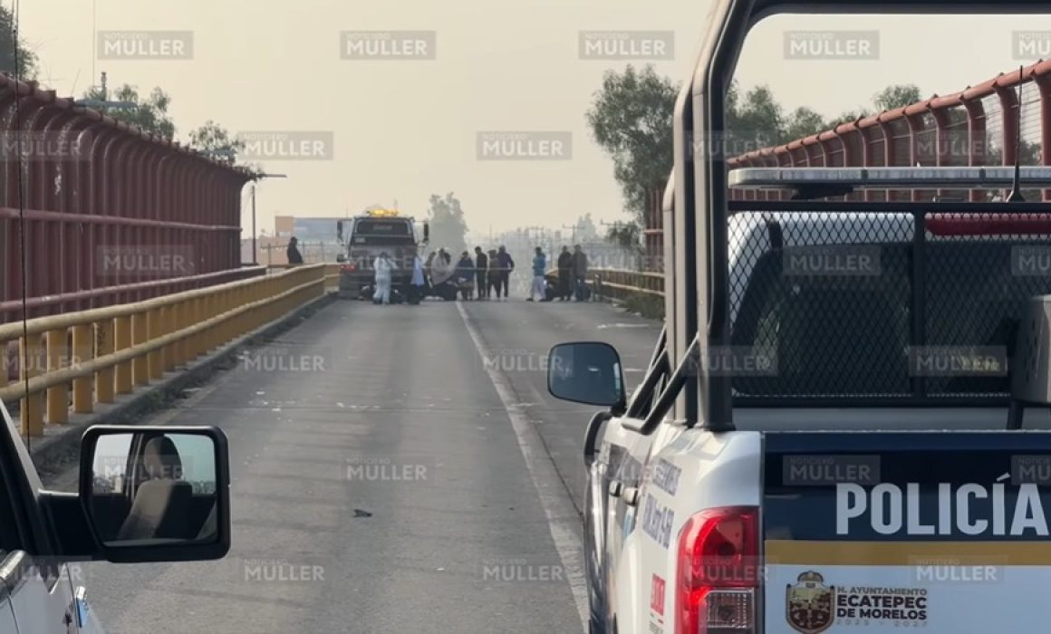 Muere motociclista al derrapar en Ciudad Azteca, Ecatepec