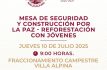 Invita Naucalpan a jornada conjunta por seguridad y medio ambiente