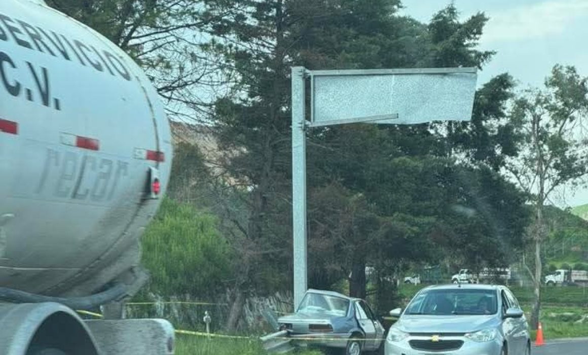 Pierde la vida hombre al volante en la carretera Toluca – Zitácuaro