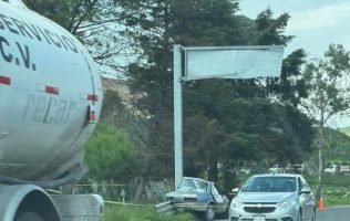 Pierde la vida hombre al volante en la carretera Toluca – Zitácuaro