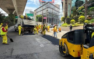 Ponen fin a los baches del Periférico Norte de Toreo a Tepotzotlán