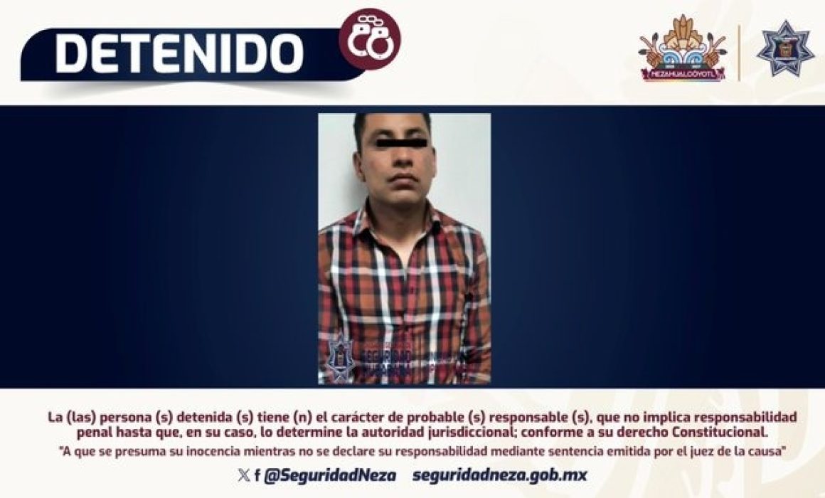 Por agredir a su madre detienen a masculino en Nezahualcóyotl