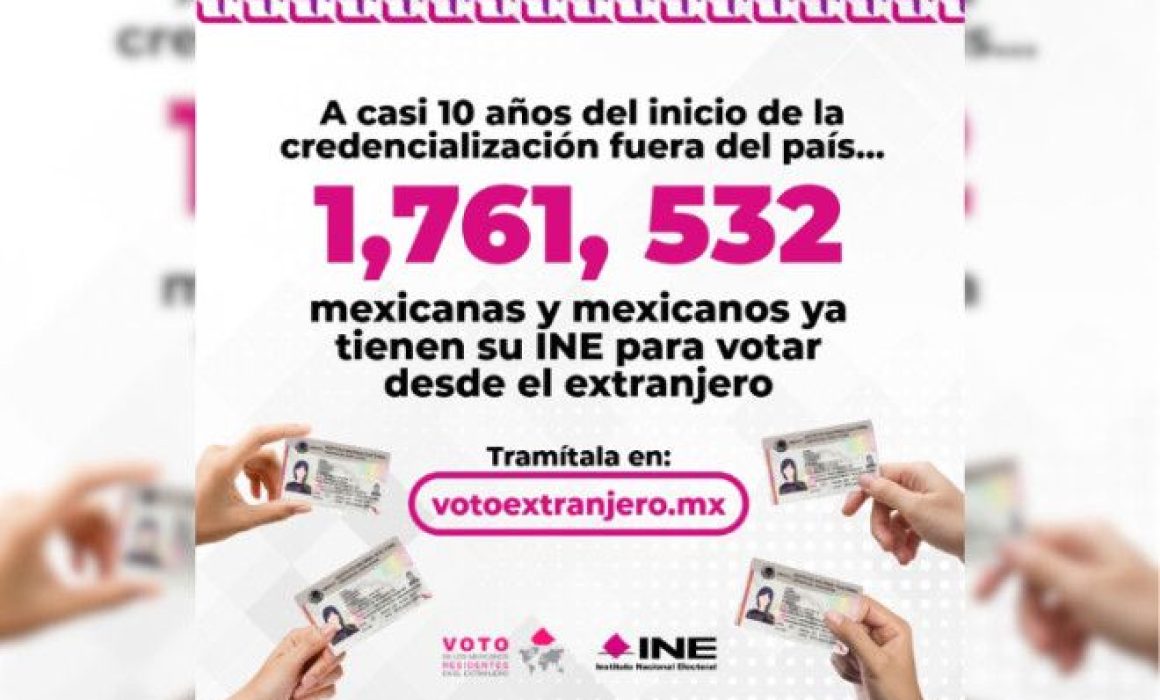 Reafirma tu identidad desde el extranjero con tu Credencial del INE