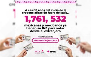 Reafirma tu identidad desde el extranjero con tu Credencial del INE