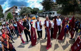 Refuerza Naucalpan infraestructura con obras y nuevo equipo