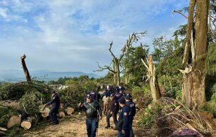 Refuerzan restauración tras desastre natural en Villa de Allende