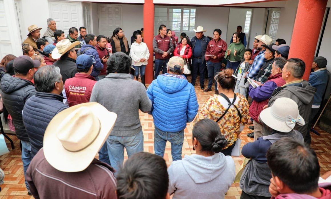 Respalda Tianguistenco a su campo tras afectaciones por lluvias