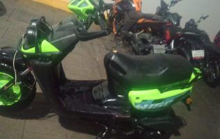 Robo de motocicleta en Zumpango