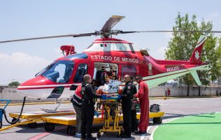Salvan más de 219 vidas con vuelos de emergencia en Edomex durante 2025