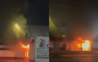 Incendio en Ecatepec