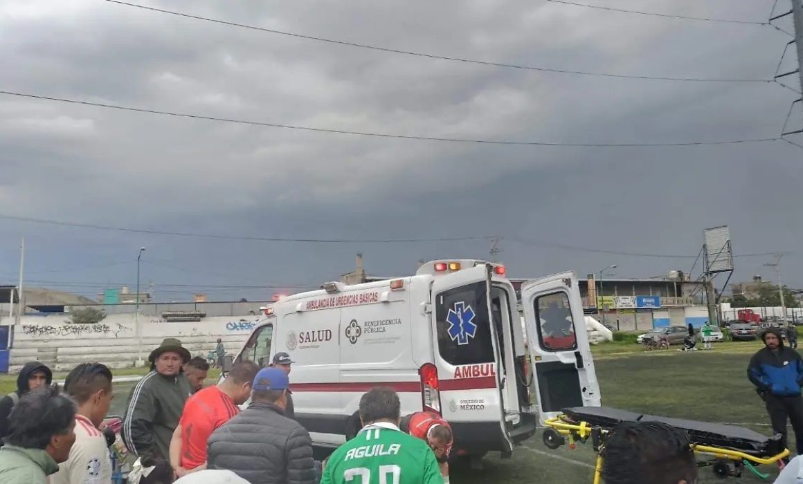 Se registra balacera durante partido de fútbol en Toluca