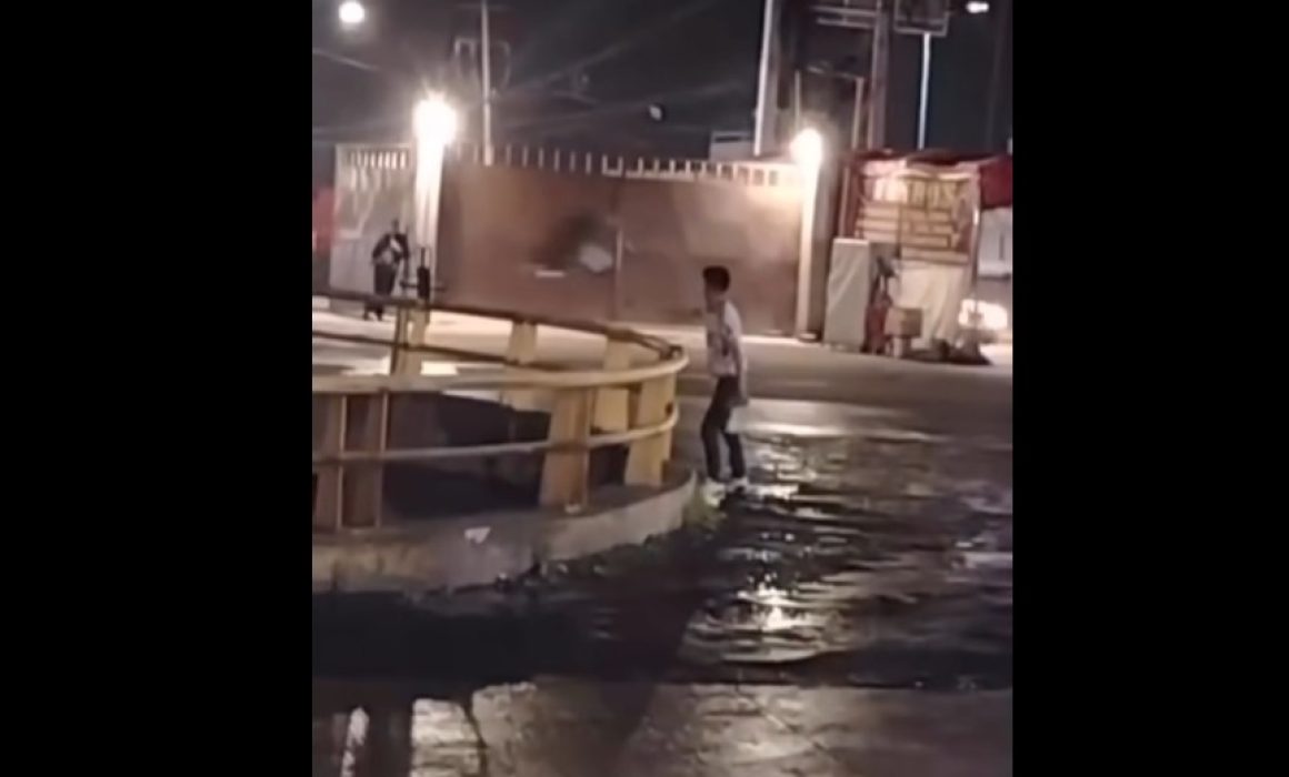 Sujeto arroja a perrito desde puente vehicular