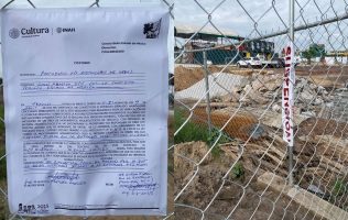 Suspende INAH construcción junto al Acueducto del Rey en Texcoco