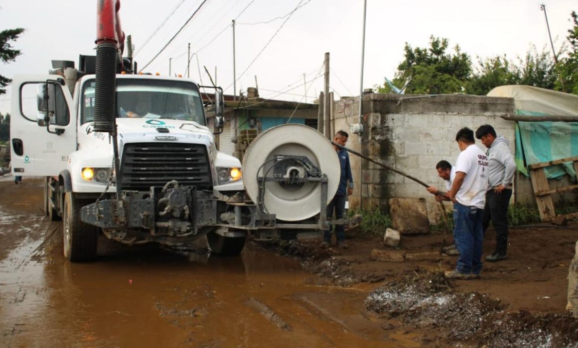 Tianguistenco cuida a la gente en tiempo de lluvias