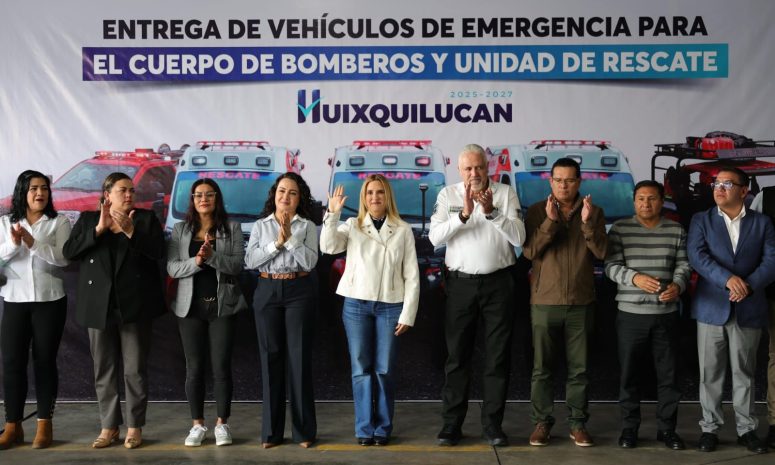 Refuerza Huixquilucan atención a emergencias con nuevo equipamiento