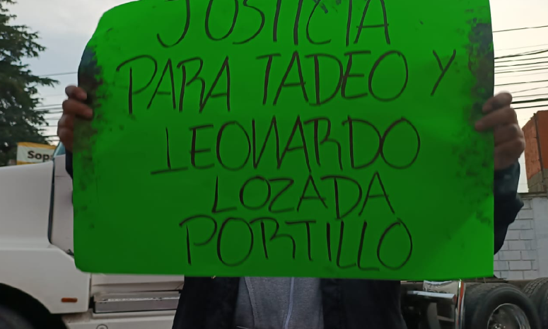 Bloquean la Chalco-Ameca para exigir liberación de detenidos en Atlautla
