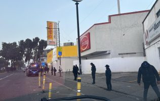 Realizan operativo contra el comercio ambulante en la terminal de Toluca