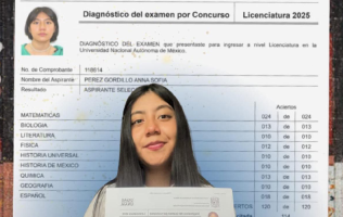 Logra estudiante de Ecatepec puntaje perfecto para entrar a la UNAM