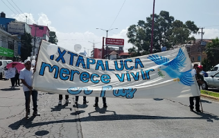 Marchan por la paz en Ixtapaluca; ciudadanos exigen mayor seguridad