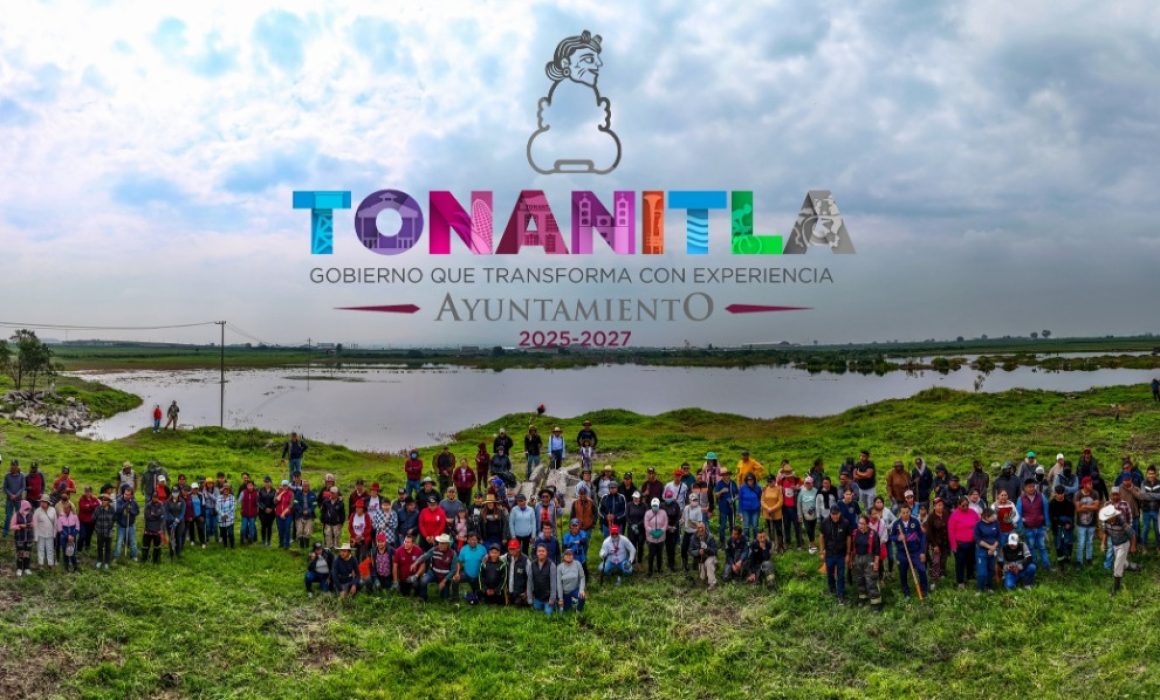 Unen esfuerzos para recuperar El Charco en Tonanitla
