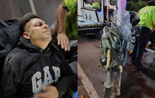 Accidente de motociclista y adulto mayor activa movilización en Ecatepec