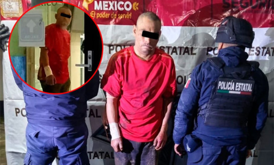 Agarran a ladrón de casas en Tianguistenco