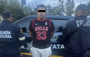 Agarran agentes de la SSEM a sujeto bajo sospecha de portación de arma