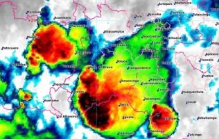 Alerta Servicio Meteorológico por intensas lluvias el miércoles y jueves en Edomex