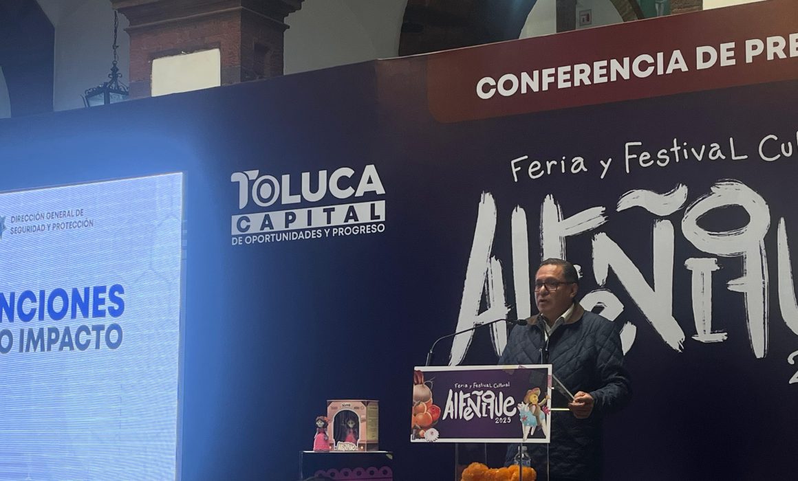 Anuncia Ricardo Moreno detenciones por recientes delitos en Toluca