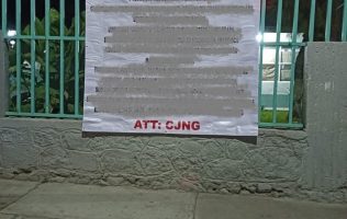 Aparece narcomanta en Texcoco y vecinos temen aumento de violencia