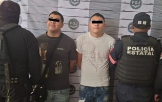 Aprehenden elementos de la SSEM a dos posibles responsables de delitos contra la salud