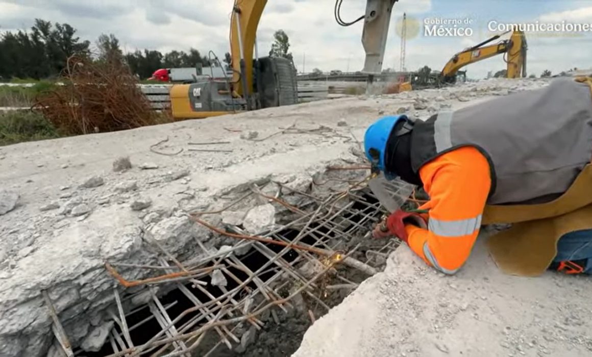 Arranca Gobierno de México reconstrucción de Puentes Alameda Oriente