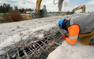 Arranca Gobierno de México reconstrucción de Puentes Alameda Oriente