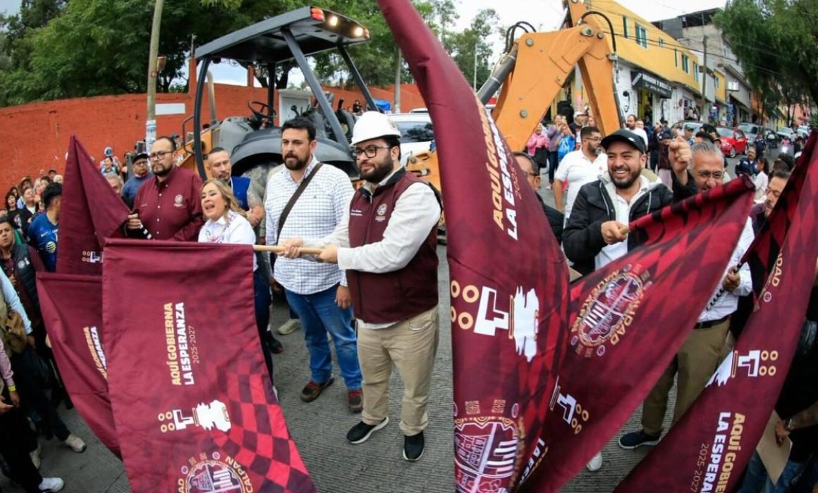 Arranca Naucalpan modernización de vialidades y anuncio de polideportivo