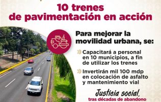 Arranca pavimentación histórica en 10 municipios del oriente mexiquense