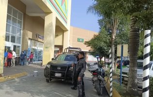 Atracan Plaza Las Haciendas; se registran detonaciones de arma