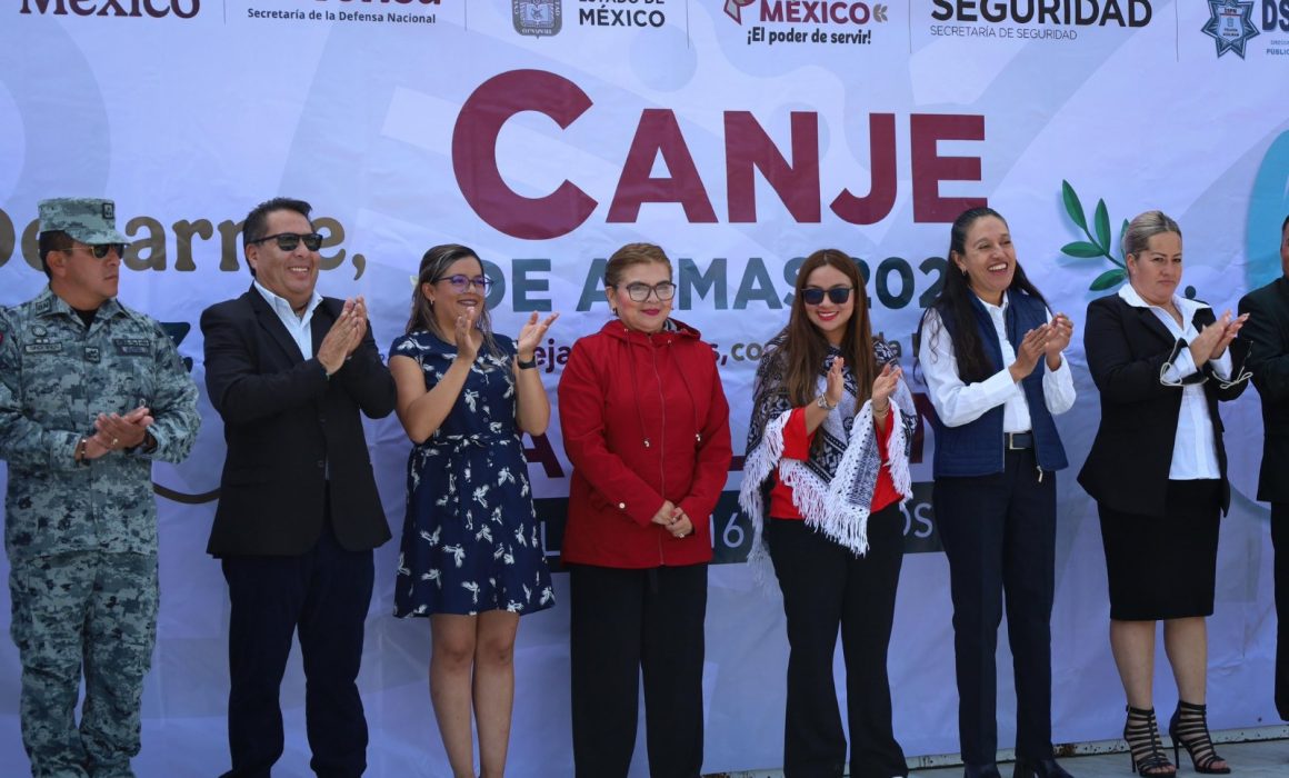 Aumentar la paz en Acolman con el Programa Canje de Armas