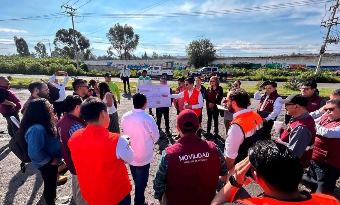 Avanzan obras del Trolebús Ixtapaluca pese a dudas sobre sus plazos
