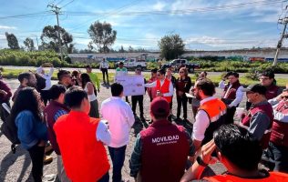 Avanzan obras del Trolebús Ixtapaluca pese a dudas sobre sus plazos