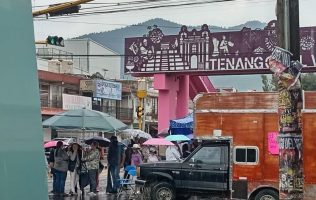 Bloquean calles inconformes por obras del ayuntamiento de Tenango