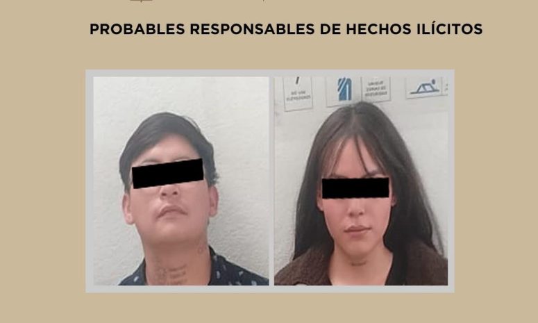 Cae pareja con droga en San Mateo Atenco