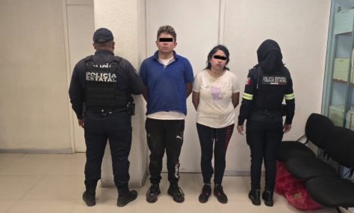 Cae pareja en Chalco por balear a servidor público