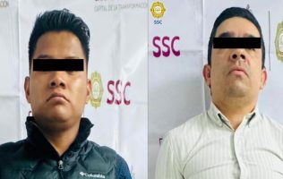 Caen 2 acusados por robo a Erika Buenfil en Plaza-Mitikah