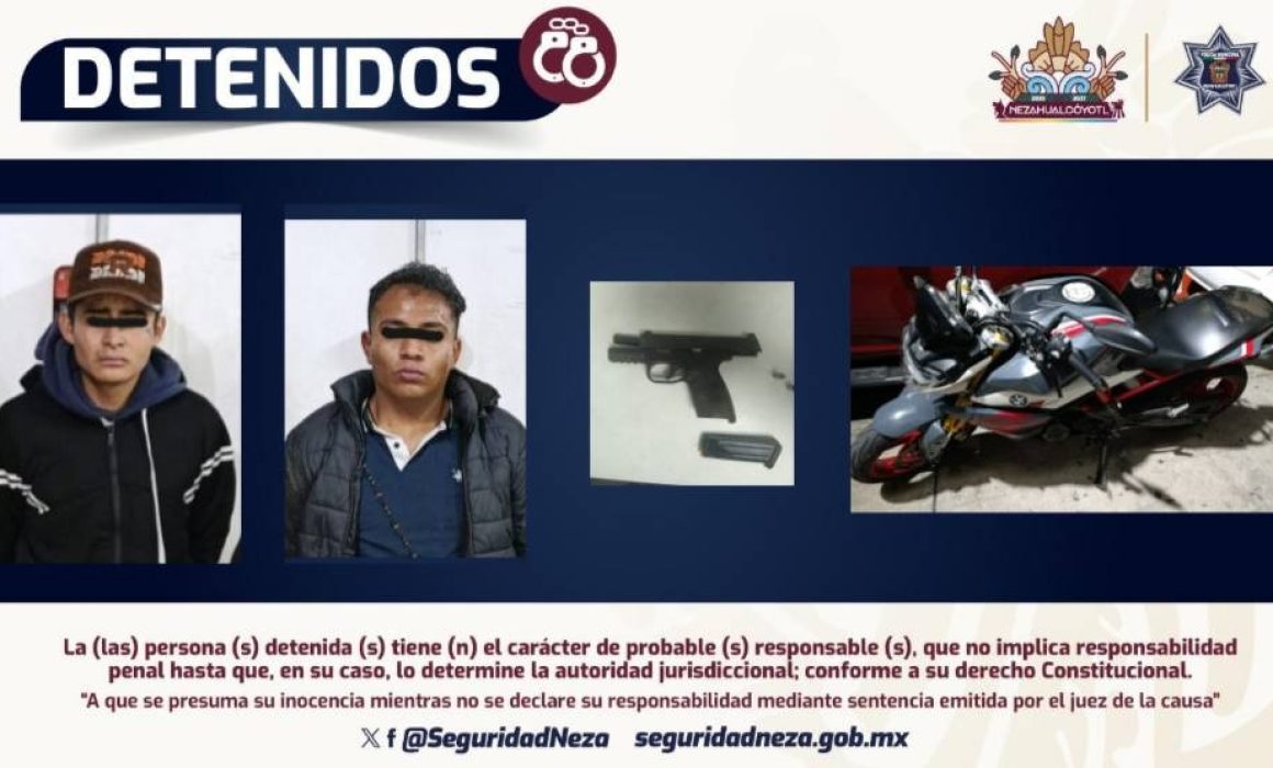 Caen 2 hombres tras ataque armado afuera de bar en Nezahualcóyotl