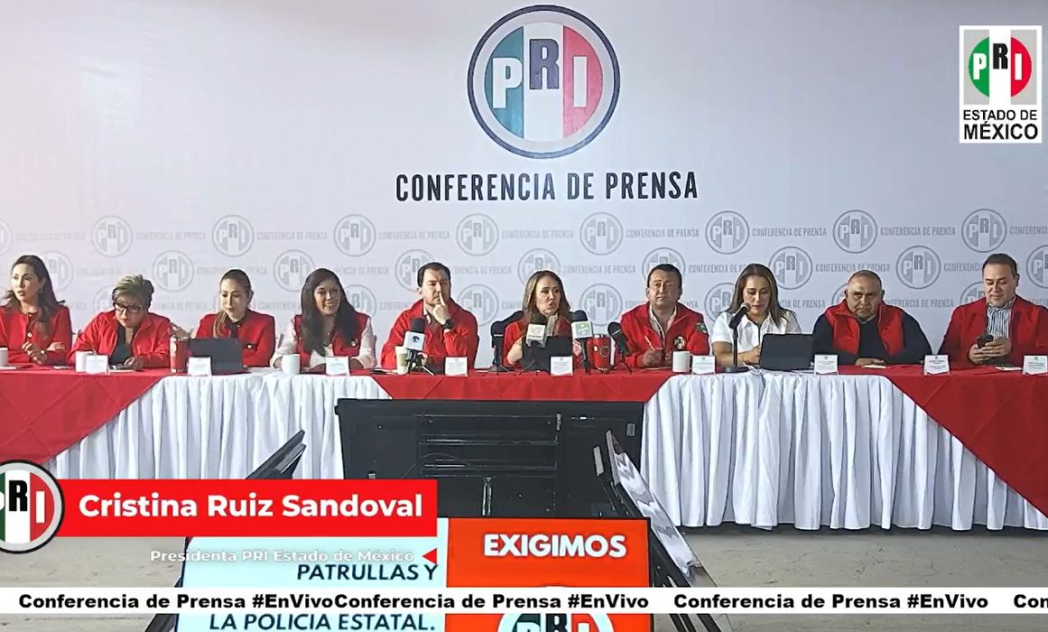 Califica PRI de cínicos a los morenistas que gobiernan el Edomex